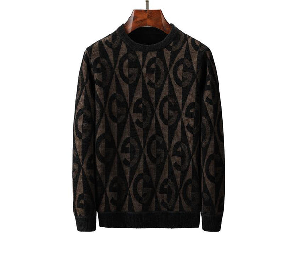 2019 new pullover casual knit sweater men sweater clothes Popular new pullover men O-Neck 886699