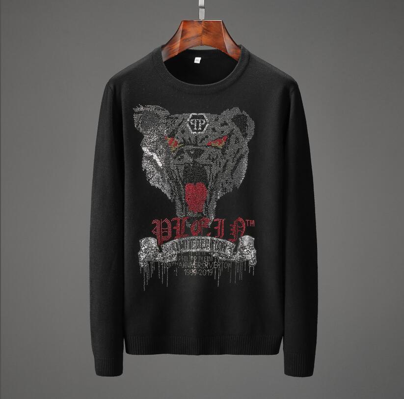 2019 new pullover casual knit sweater men sweater clothes Popular new pullover men O-Neck 996869