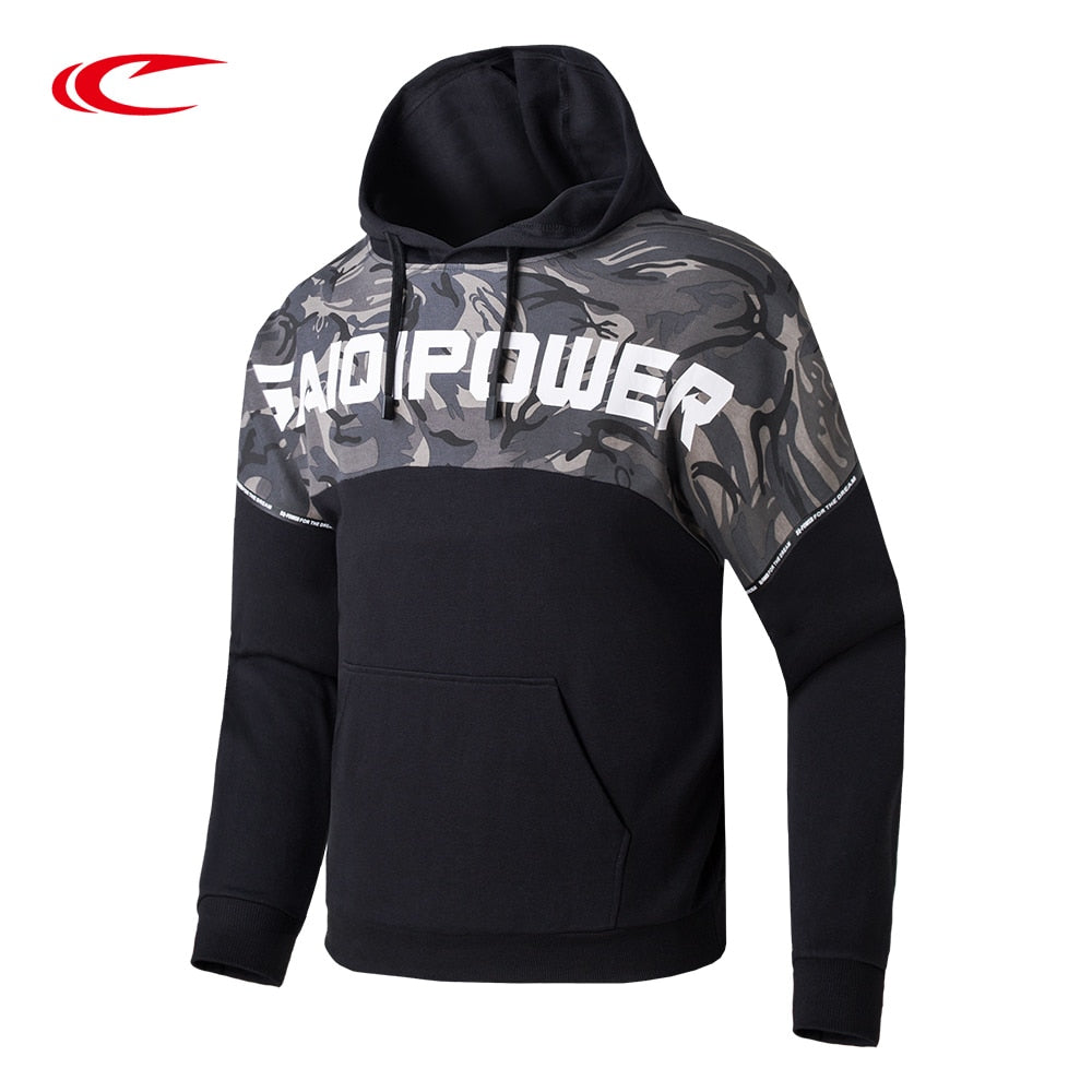 SAIQI 2018 Winter Two Color Spell Matching Men Trainning Exercise Sweaters Breathable Comfortable Male Hoodies Lover Wear178537