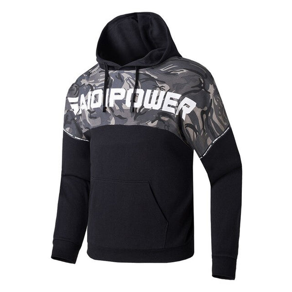 SAIQI 2018 Winter Two Color Spell Matching Men Trainning Exercise Sweaters Breathable Comfortable Male Hoodies Lover Wear178537