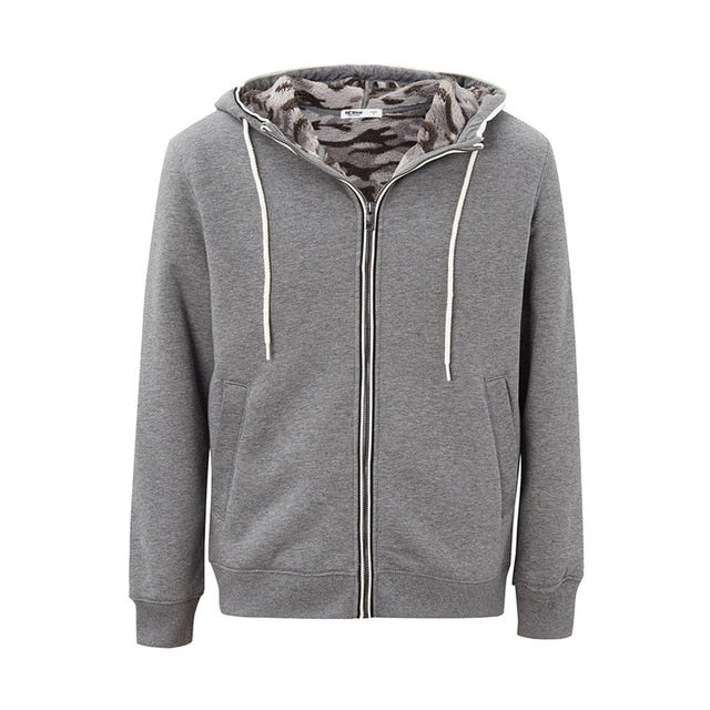 METERSBONWE New Winter Men Cotton Jacket Korean Version Plush Sweater Students Wear