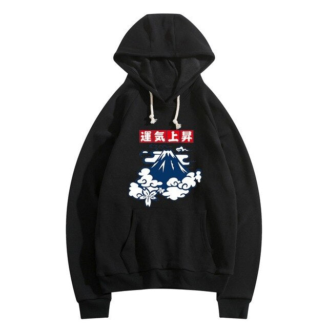XYPANDA Luck Mount Fujiland Scape Sweatshirts 2019 Men Hoodies Simple Personality Clothes Women Hoodie Sweater