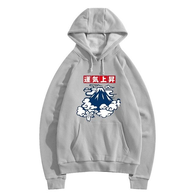 XYPANDA Luck Mount Fujiland Scape Sweatshirts 2019 Men Hoodies Simple Personality Clothes Women Hoodie Sweater