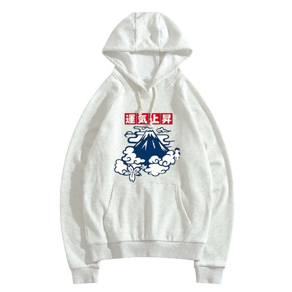 XYPANDA Luck Mount Fujiland Scape Sweatshirts 2019 Men Hoodies Simple Personality Clothes Women Hoodie Sweater