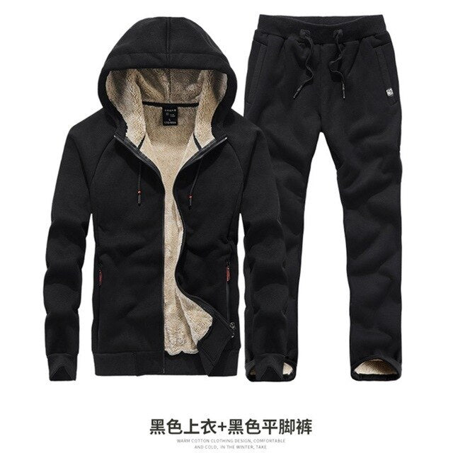 Men's winter new lambskin sweater coat 125kg tide fat plus velvet thick warm plus fertilizer plus code Wei pants casual sports