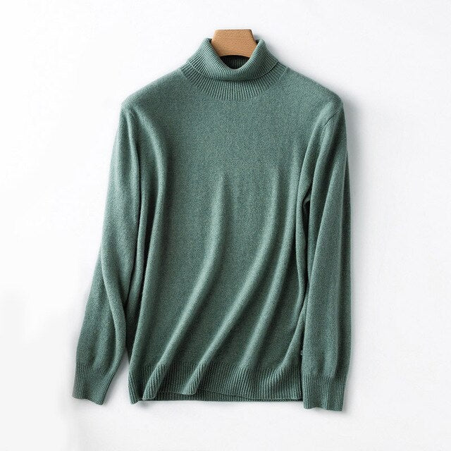 HOT! 2019 Basic Sweaters Men's 100% Cashmere Knitted Sweater V-neck Solid Color Male Pullovers Flat-knit Autumn Winter Must Buy