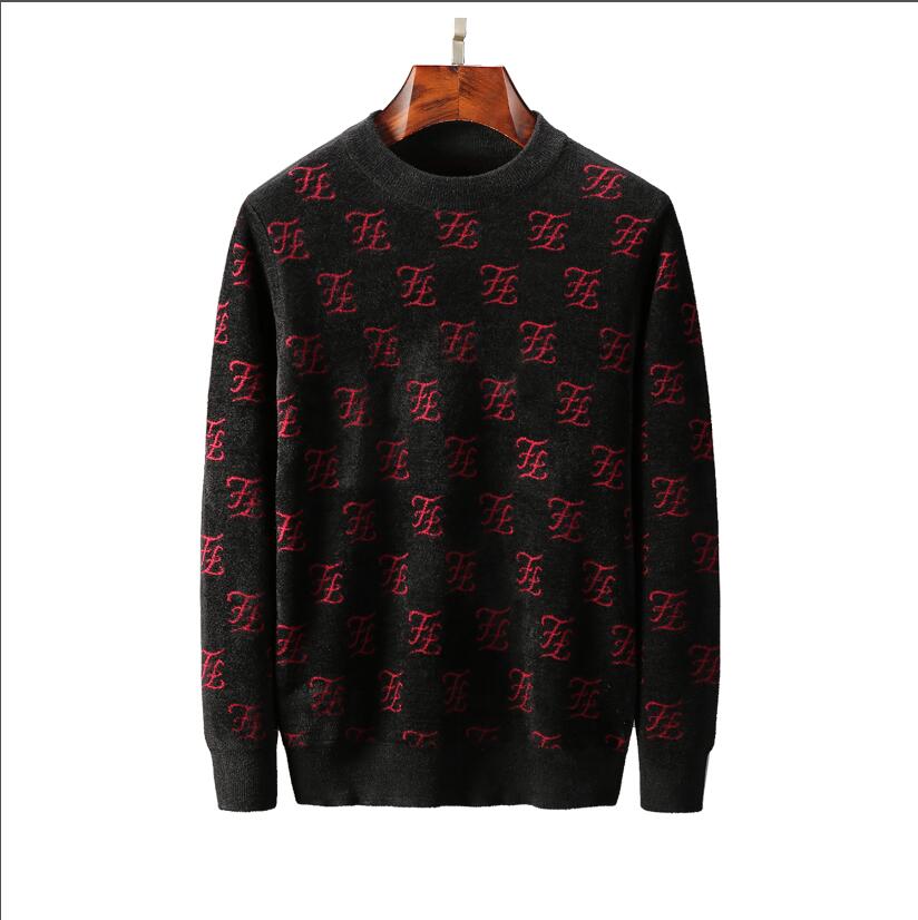 2019 new pullover casual knit sweater men sweater clothes Popular new pullover men O-Neck 800961