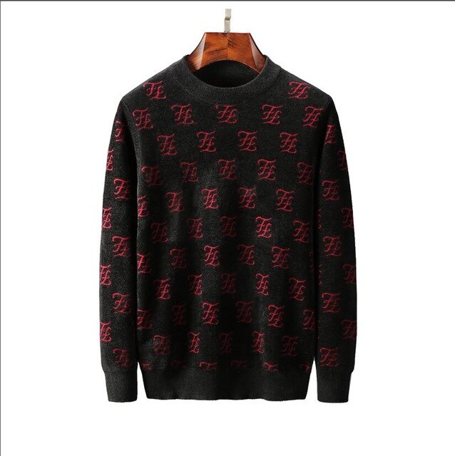2019 new pullover casual knit sweater men sweater clothes Popular new pullover men O-Neck 800961