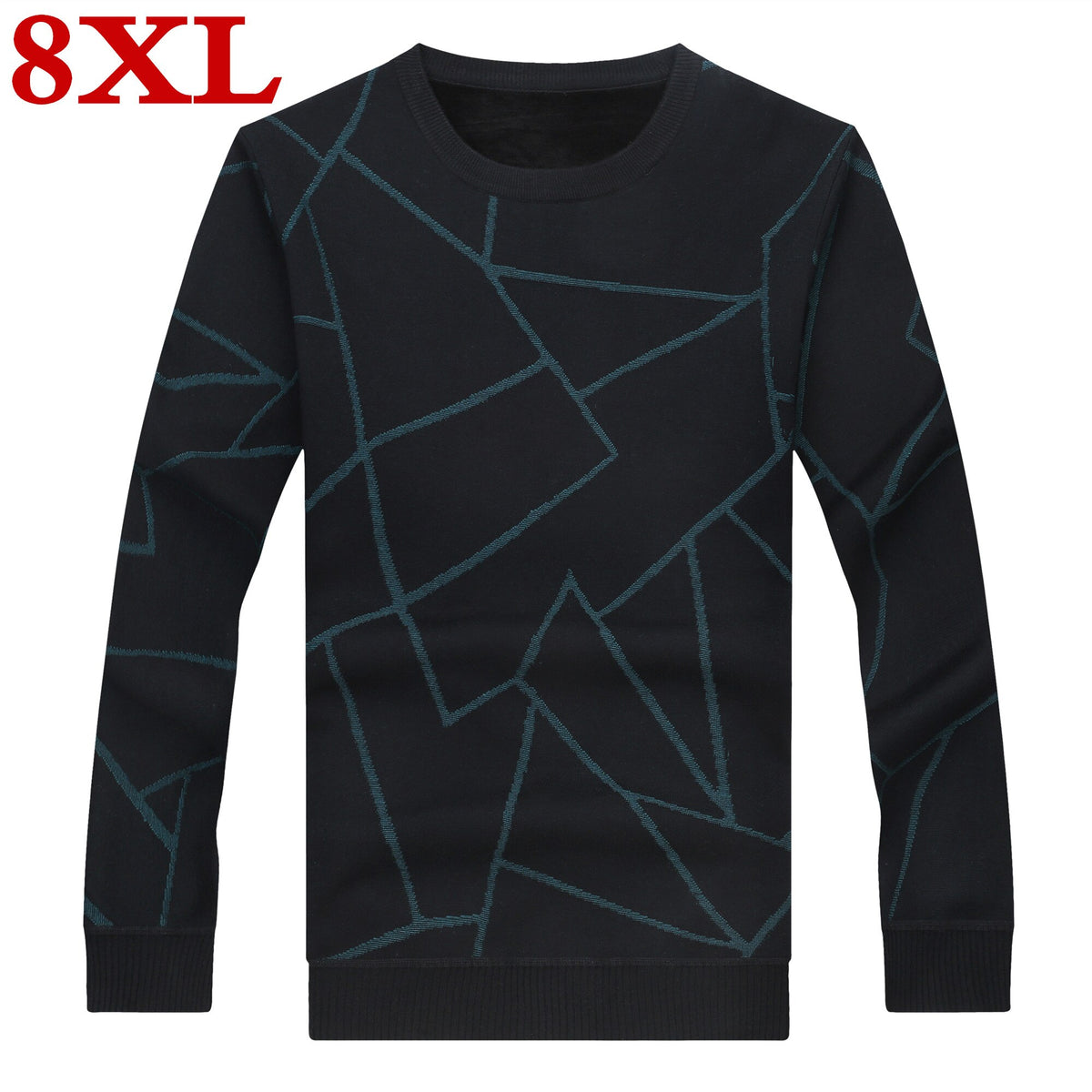 new big plus size 8XL 7XL 6XL 5XL Autumn And Winter sweater men Autumn Fashion Brand Casual Sweater fleece Knitting Men Sweaters