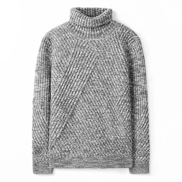 Markless Winter Turtleneck Christmas Sweater Men Brand Clothing Fashion Casual Thick Warm Knitted Sweater Men Pullovers