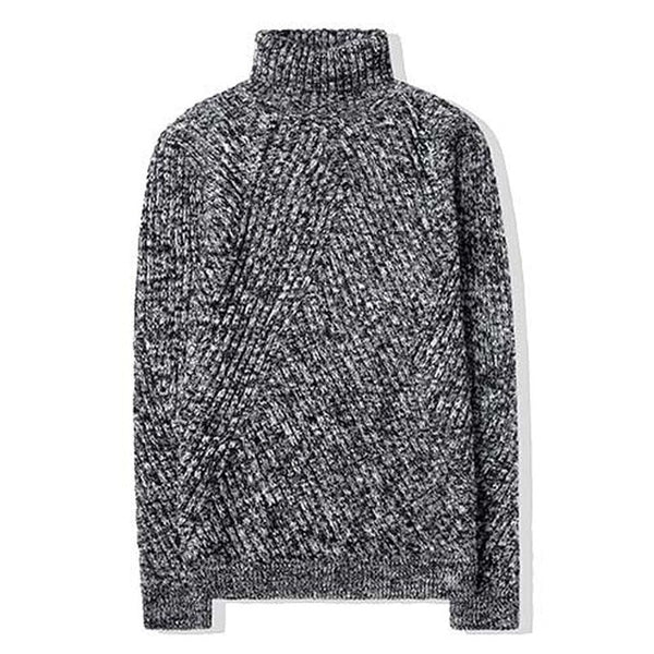 Markless Winter Turtleneck Christmas Sweater Men Brand Clothing Fashion Casual Thick Warm Knitted Sweater Men Pullovers
