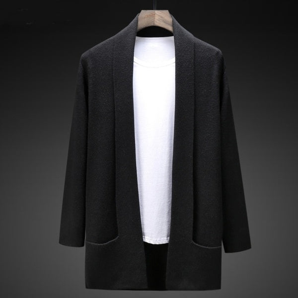 Mens sweaters 2018 sweater male winter long cardigans christmas jumper for men winter warm sweaters for men KK2718