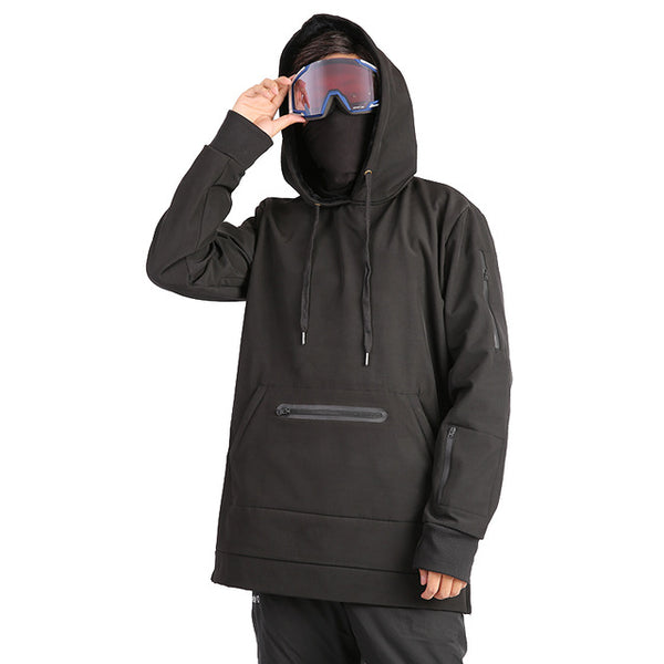 Hot Waterproof 10000 Men Women Skiing Jacket Outdoor Camping Hiking Windproof Sweater Soft Shell Ski Equipment Hooded Mask Coat