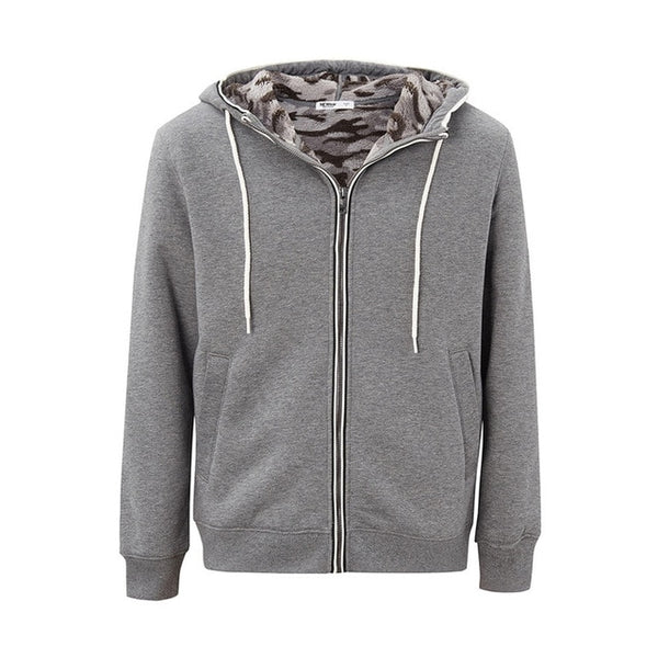METERSBONWE New Winter Men Cotton Jacket Korean Version Plush Sweater Students Wear