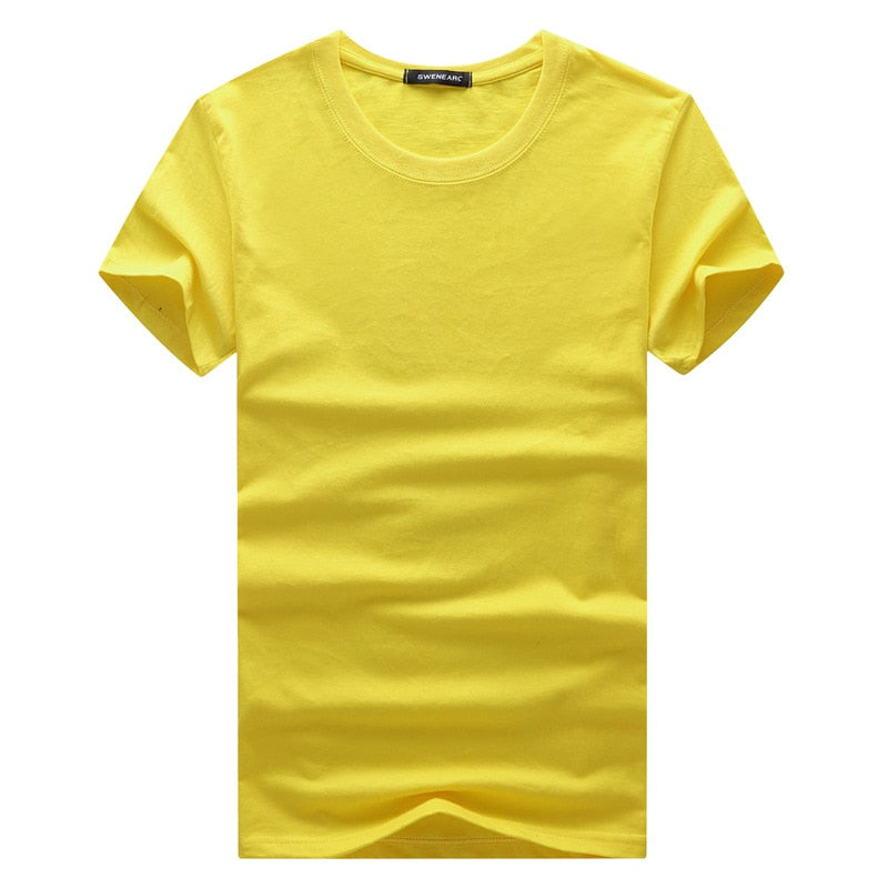 The latest 2019 Autumn and winter half-high collar sweater men's thin short-sleeved t-shirt men's small high-necked shirt