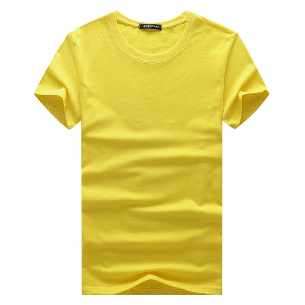 The latest 2019 Autumn and winter half-high collar sweater men's thin short-sleeved t-shirt men's small high-necked shirt