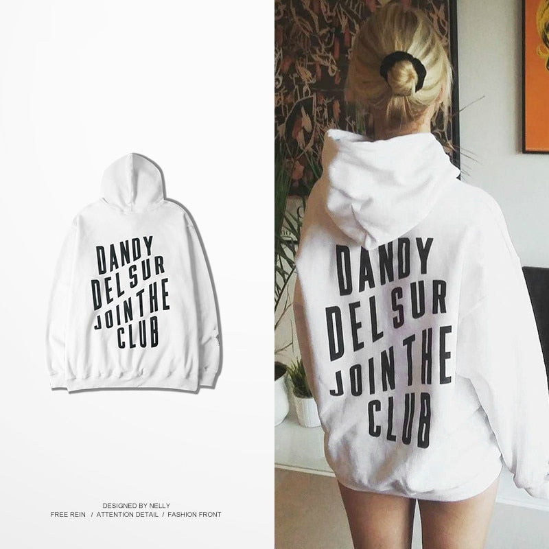 Europe street fashion crop top Hoodie loose couple sweater hip hop women kanye west black hoodie oversized long coat