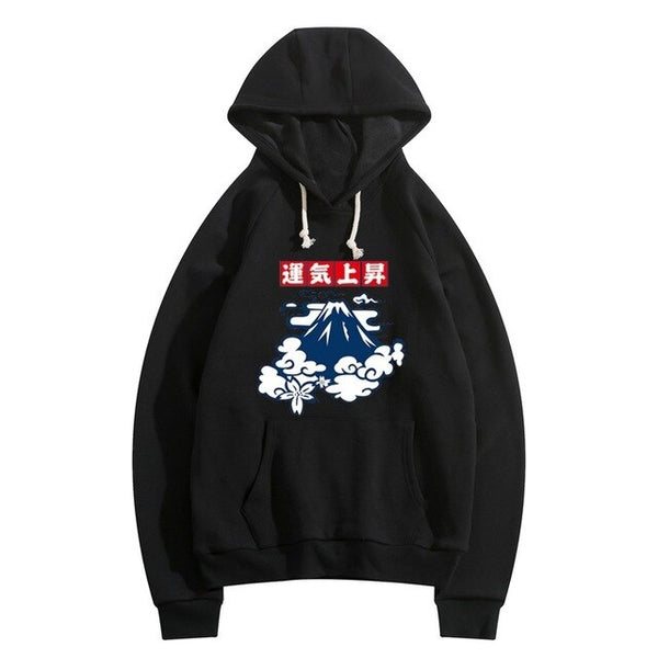 XYPANDA Luck Mount Fujiland Scape Sweatshirts 2019 Men Hoodies Simple Personality Clothes Women Hoodie Sweater