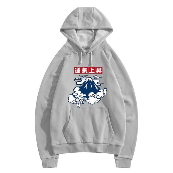 XYPANDA Luck Mount Fujiland Scape Sweatshirts 2019 Men Hoodies Simple Personality Clothes Women Hoodie Sweater