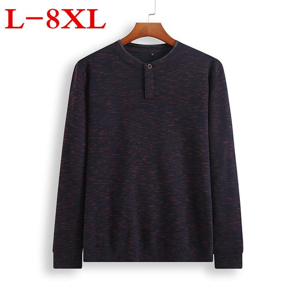 Large Size 8xl 7xl Plus Size 6xl New Mens Sweaters Spring Brand Youth Leisure Sweater Men Pullover Long Sleeve Casual Men Jumper