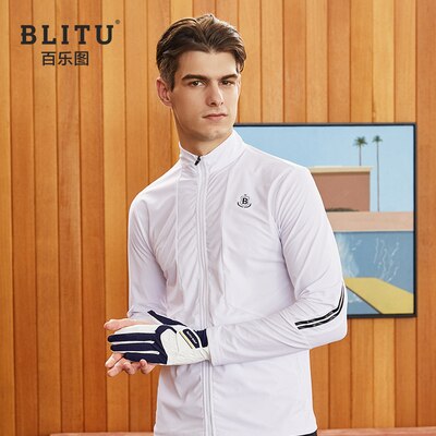 2019 golf sweater men golf jacket clothing windproof fast dry high elasteic