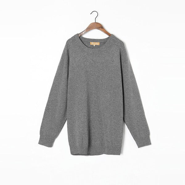 100%Cashmere Sweater Men Natural Fabric Extra Soft High Quality Winter Thick Warm Black Pullover O-neck Pure Cashmere Sweaters