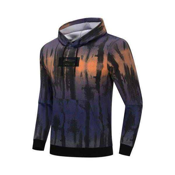 Li-Ning Men The Trend Knit Hoodie 63% Cotton 37% Polyester Regular Fit Comfort LiNing Hooded Sports Sweaters AWDP599 COND19