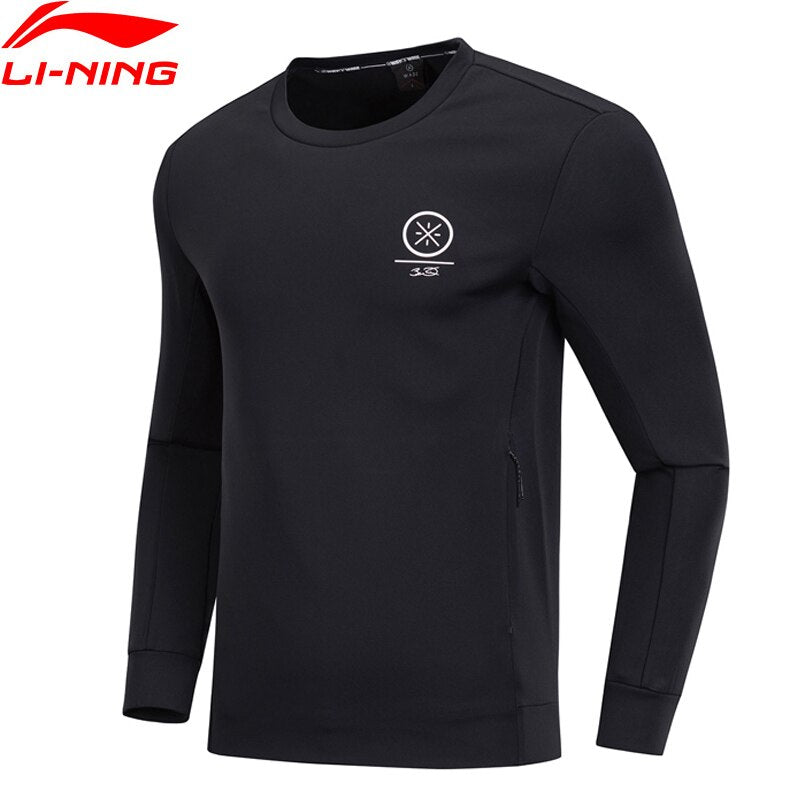 Li-Ning Men Wade Series Sweater Regular Fit Comfort 48% Polyester 42% Cotton 10% Spandex LiNing Sports Hoodie AWDN891 COND18