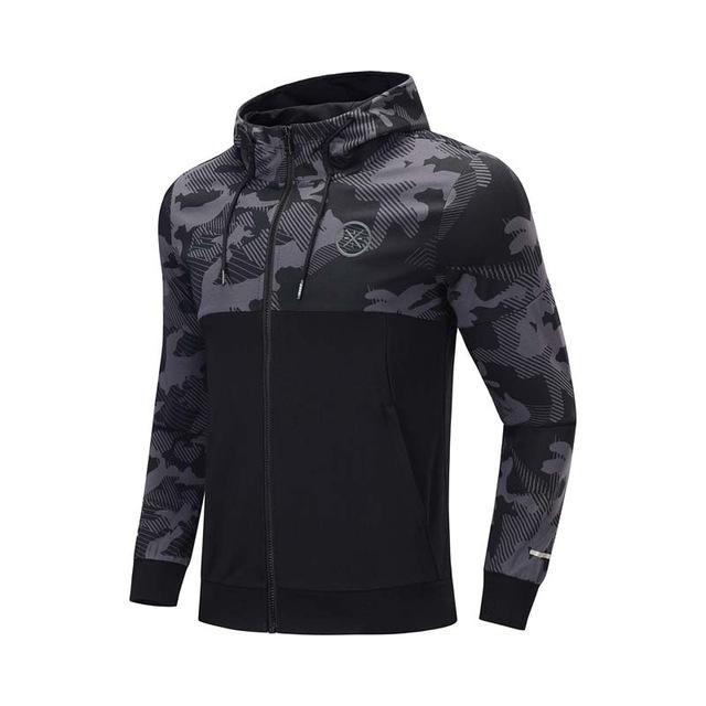 Li-Ning Men Wade Series Hoodie Comfort Regular Fit Hooded Cotton Polyester Printing LiNing Sports Sweaters AWDP437 CJAS19