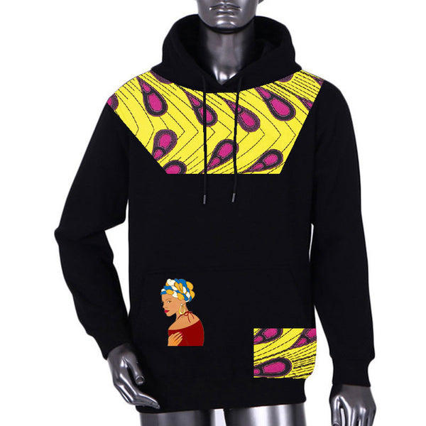 Men's sweater 2019 Autumn African Mens Clothing Long Sleeve Dashiki style Clothing pluz size 5XL African Print sweater WYN1007