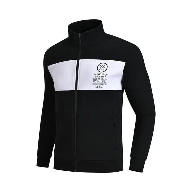 Li-Ning Men Wade Series Sweater Zipper Closure Regular Fit 66% Cotton 34% Polyester LiNing Comfort Sports Tops AWDN663 CJAS18