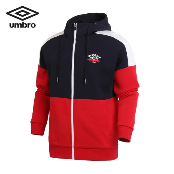 Umbro 2019 Spring New Men Sport Cardigan Hoodie Sweater Zipper Jogging Drawstring Jacket UI191AP2489