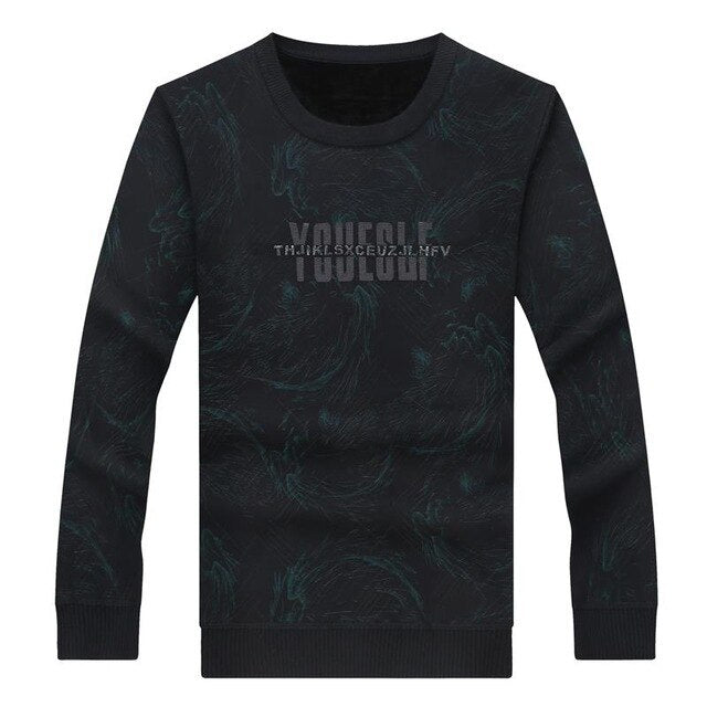 plus size 8XL 7XL Autumn And Winter sweater men Autumn Fashion Brand Casual Sweater fleece Knitting Men Sweaters And Male Pullov