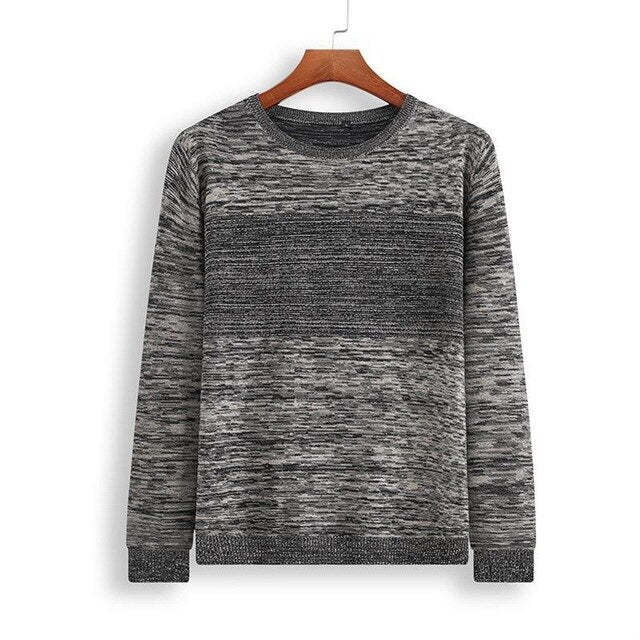 2018 New 8XL 7XL  Export goods Spring sweater men famous brand clothing fashion o-neck knit male sweater fashion casual pullover