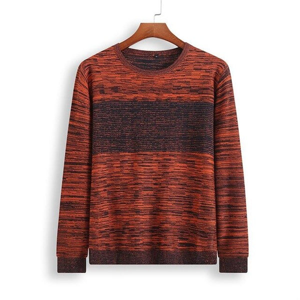 2018 New 8XL 7XL  Export goods Spring sweater men famous brand clothing fashion o-neck knit male sweater fashion casual pullover