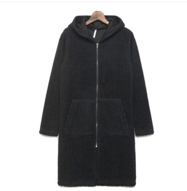 M-5XL Autumn and winter men cardigan sweater long outerwear plus size sweater male Hooded Sueter Knit Sweater Jersey Sudaderas
