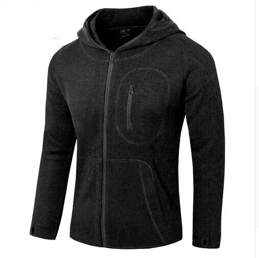 Brand Men Cardigan wool Sweater fleece softshell women Outdoor Blouse cashmere Military Tactical Fishing trekking hiking Hooded
