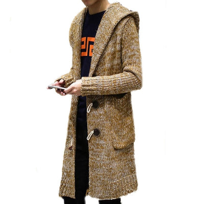 Sweater male winter long cardigans male mens sweaters 2018 christmas jumper for men winter warm sweaters for men KK2715